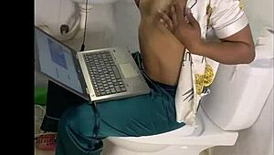 Fuck me if you can, ebony babe with wet pussy gets fingered