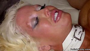 Blonde With Monster Tits Submits To Kinky Group Domination By Huge Cocks