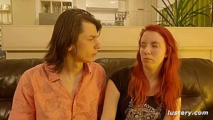 andrei and elin surrender to intense submission with spanking and sucking