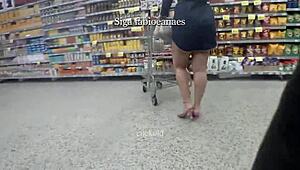 This is an amateur iracial video of Corno's hotwife getting surprised