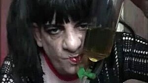 crossdressing bisexual sissy gay boy mark wright says to the hater, let me film you pissing in my mouth so i don't have to do it myself