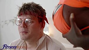 Yoga Teacher Josy Black Squirts on Big Dick