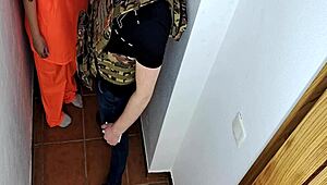 prisoner trades her body for cookies with guards