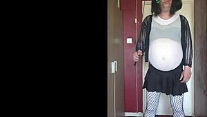 bisexual crossdresser says, i'm still waiting to be filled up with your piss. are you ready?