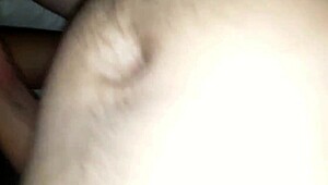 Young guy makes ebony milf squirt crazy