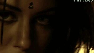 Asian Brunette Dances Sensually in Relaxing Nude Moments