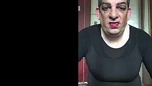 guys, i'm giving free bisexual crossdressing action in stockings, no charge for watching me!