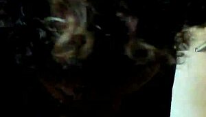 cute latina girlfriend teases with black cock blowjob