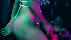 Yo, check Jennifer Lopez gyrating with that pole dance in Hustlers!