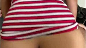 Hey, jefe catches his latina maid working and they end up banging hard in missionary