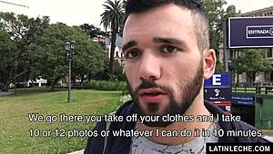 turning a latino gay teen into my personal plaything in public.