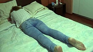 i caught my stepson jerking off and craved his cum on my ass