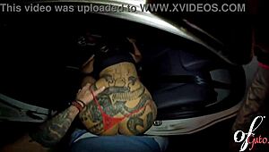 Biamorenamg Shows Off Big Tits And Ass In Car And Outside