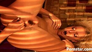 Lesben-Babes Barbara Summer und Crissy Cums bei wildem Analspiel mit Toys – rasierte Muschis und enge Ärsche hart zerfickt