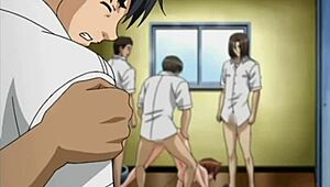 Така, виждал ли си дива хентай оргия сцена като тази?