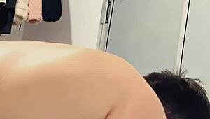 Ella craved hard cock and got it from a muscular Latina amateur