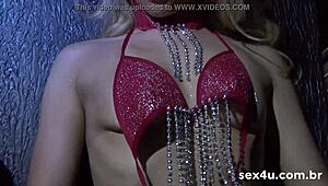 striptease by delicious sexy latina pornstar sara lopez