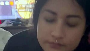 wife performs oral until facial climax