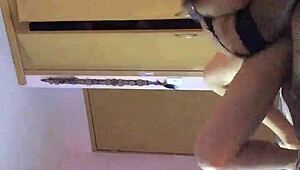 latina friend rides in cowgirl creampie squirting