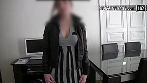 Lovely 18-Year-Old Sandra, Ready for Casting?