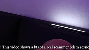 Bts Scammer Binds In Latex BDSM Session