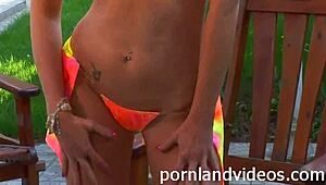 hot blonde teen helena spreads her pussy wide for a solo show