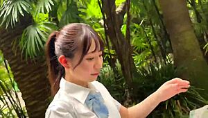 Part1 Rio 18: Stunning Big-Breast J-Girl Seduces Boss for Hardcore Action