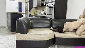 mi linda sobrina begs for a massage and i sneakily grope her tight teen body