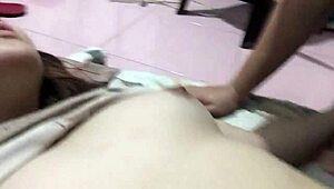 Foreplaying my hot Filipina girlfriend hard