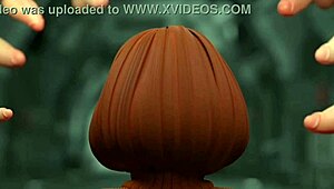 Velma Scooby Doo Takes Hard Anal in 3D Hentai Cumshot Scene