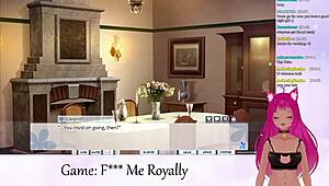 Vtuber Plays F Me Royally Part 1 With Kissing Scenes