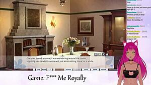 Vtuber Plays F Me Royally Part 1 With Kissing Scenes