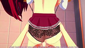 Feeling The Passion As Rias Gremory Gets Fucked In The Classroom Pov Style