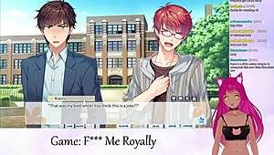 Vtuber Plays F Me Royally Part 1 With Kissing Scenes