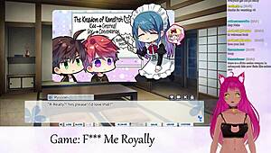 Vtuber Plays F Me Royally Part 1 With Kissing Scenes