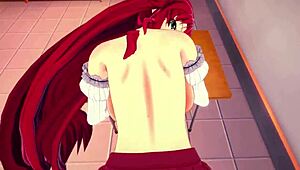 Feeling The Passion As Rias Gremory Gets Fucked In The Classroom Pov Style