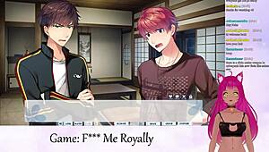 Vtuber Plays F Me Royally Part 1 With Kissing Scenes
