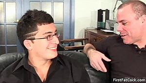 Antonio sucks and fucks big cocks in hardcore gay anal.