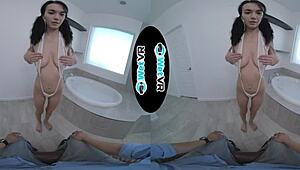 Hey, check out this wet vr bath fuck with sawyer cassidy