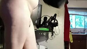 watch her clean and change in pov