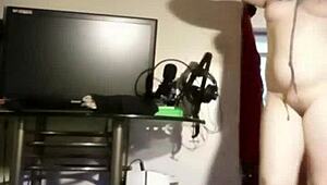 watch her clean and change in pov