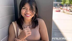 putalocura - my heart races seeing yvonne, innocent boliviana, in jeans getting taken missionary style