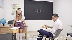 hey, wanna see me fucking the nerdy guy next door to pass my classes?