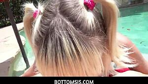 Step Brother Catches Jessie Saint Taking Nudes