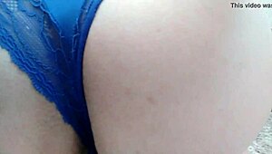 I'm a tattooed latina milf riding hard