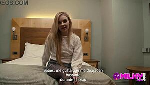 Fake Perverted Reporter Catches Shy Englishwoman in a Compromising Missionary Pose