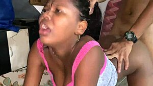 Me and my hermanastra get cozy while she rests