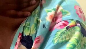 Pounding my hot BBW ebony girlfriend hard in the bathroom for hours.