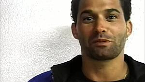 Retro Ebony Milf Sucks Big White Cock in Intense Doggystyle