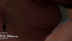 Lumberjack pounds twink's tight ass for first time bareback